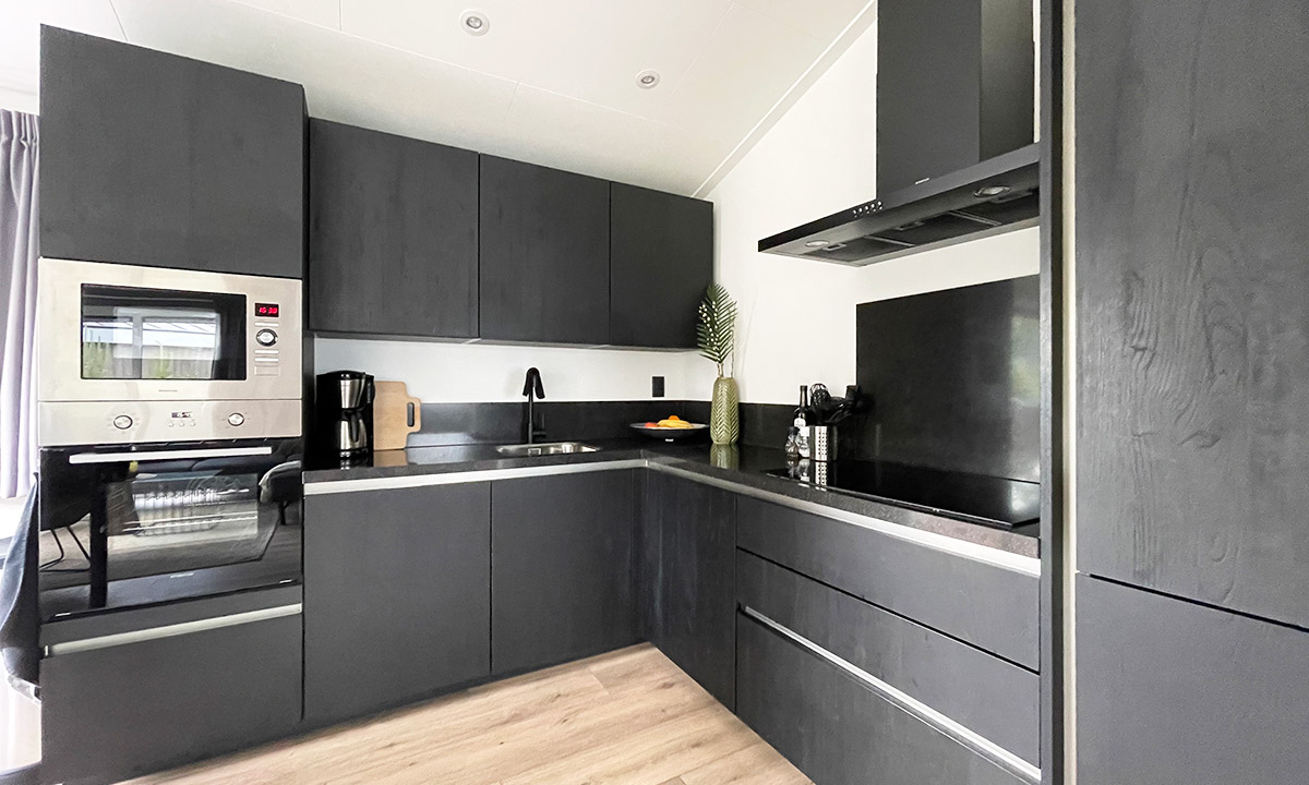 De luxe keuken van het chalet