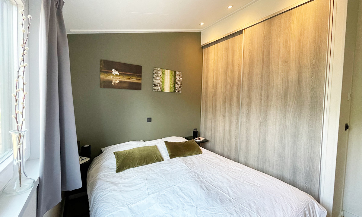 1 van de 3 slaapkamers van het chalet