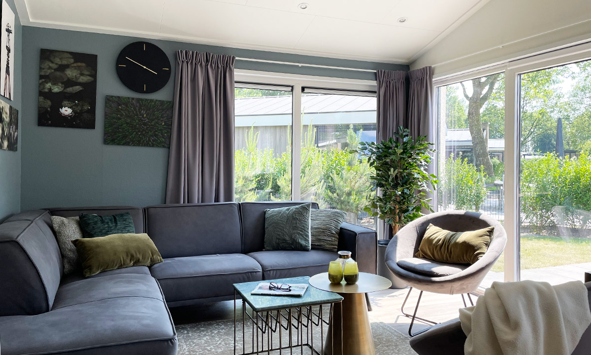 Comfort in de zithoek van het chalet